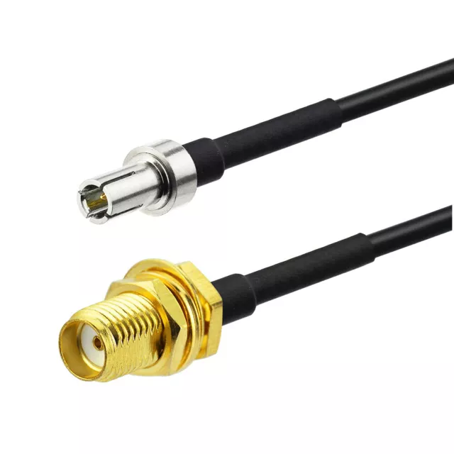 10x 4G LTE Antennenadapter SMA Buchse auf TS9 Pigtail Kabel für mobilen Hotspot 3