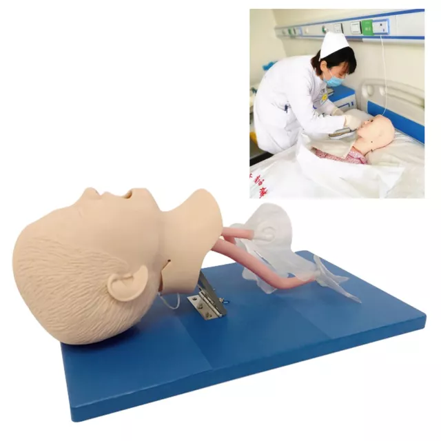 Kid Intubation Head Manikin Training Teaching Airway Management Trainer Plastic