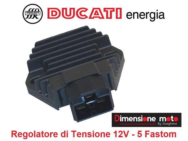 Regolatore Tensione DC 12V Per Honda SH125 SH150 S-WING - Antip-Tools Nero Alluminio - Foto 4