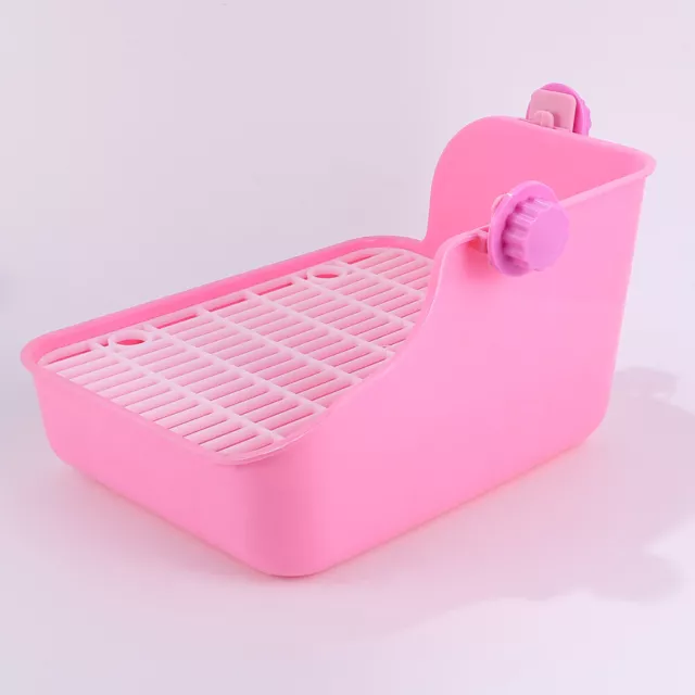 Cuvette De Toilette Carrée Lapin Hamster Accessoires Pour Réservoir Tortues