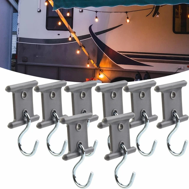 Gancho accesorios exterior práctico gancho cobertizo gancho autocaravana duradero