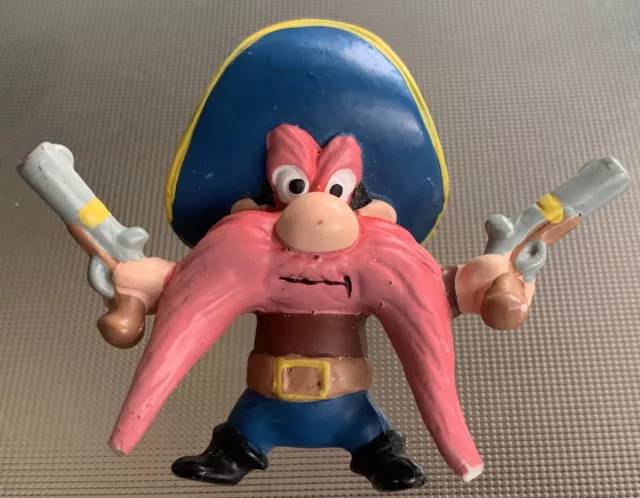 Vintage Applause 1988 Looney Tunes Yosemite Sam w/Guns PVC Figure Warner Bros