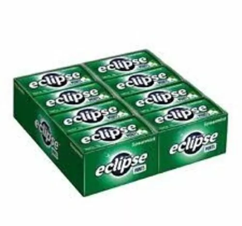 WRIGLEY'S ECLIPSE SUGAR-FREE MINTS GREEN SPEARMINT  12 x 40g - FREE POST!