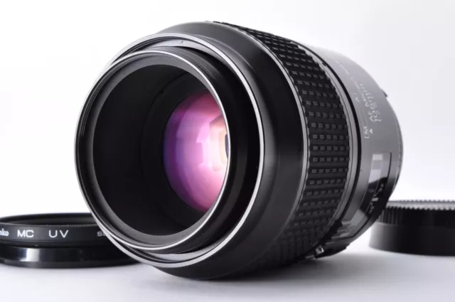 Nikon AF Nikkor 105mm F2.8 D Macro Lens F Mount 3316177 [Near Mint] From Japan