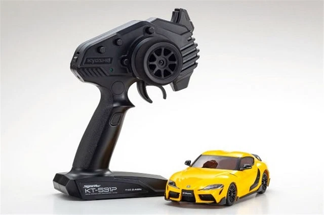 Mini Z Rc KYOSHO MINI-Z AWD RC Toyota GR Supra TRD Lightning Yellow 32626Y £224. ...