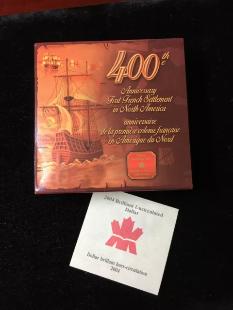 2004 Canada (400th anniversary first French settlement in North America) Proof