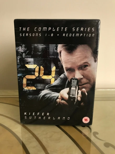 24 - COMPLETE Season 1-8 + Redemption (New Packaging) [DVD
