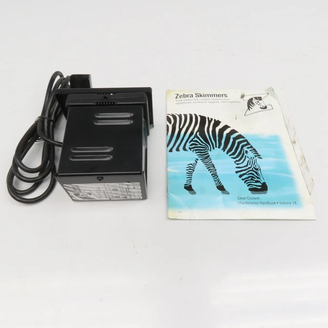Zebra Sidewinder ZVA8-14 Tube Skimmer 120V Needs New Hose