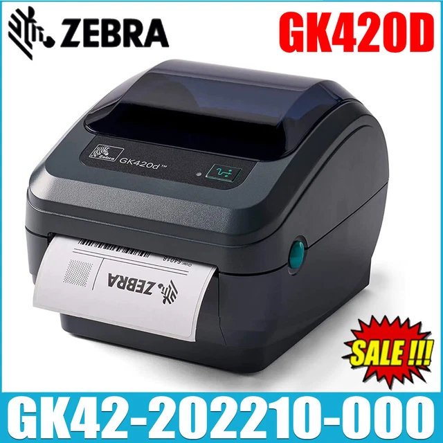 ZEBRA GK420D GK42202210000 203Dpi Barcode Label Direct Thermal