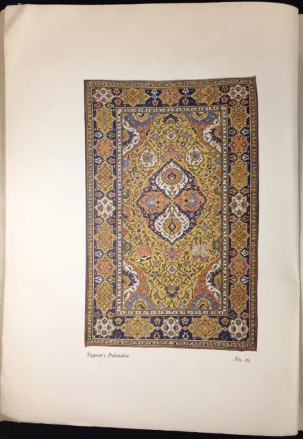 Antique Oriental Carpets Rugs - Art Club of Chicago 1926 Loan Exhibition Catalog