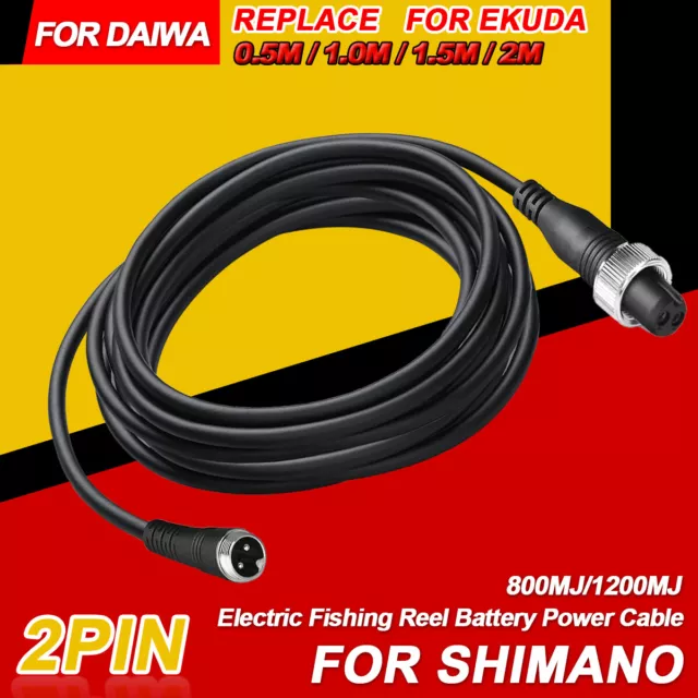 10000MAH ELECTRIC FISHING Reel Battery+Charger+Cable For Daiwa Tanacom  shimano £68.94 - PicClick UK