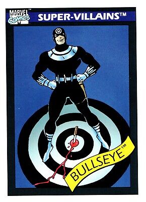 1990 Impel Marvel Universe #64 - Bullseye Trading Card SHIPS FREE!!