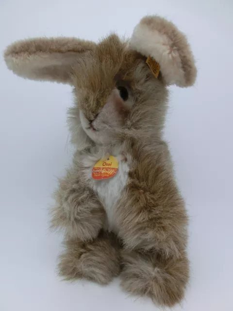 STEIFF Hase Kaninchen Ossi 2947/35 SEHR GUT Plüschtier Kuscheltier Stofftier 32 2