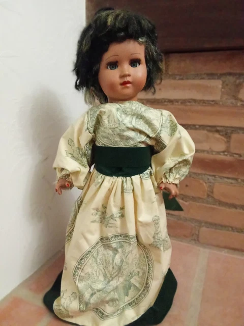 Poupée Bella 58 Cm Aux Yeux Bleus Dormeurs - Fabrication Française Années 1960