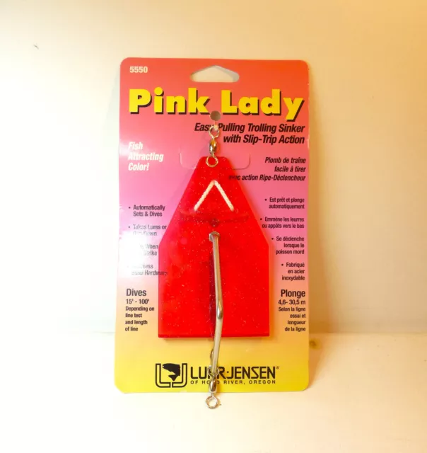 LUHR JENSEN 5550-000-0091 Pink Lady Diver 3-1/2 Pink Crystal $24.43 -  PicClick