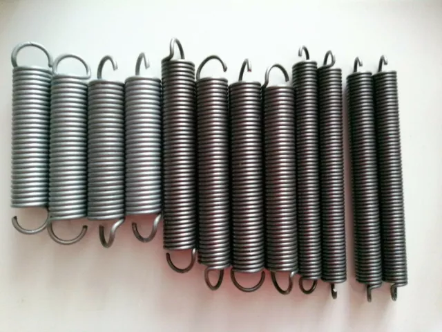 Ressort de Traction Corde de Piano boucle allemande  1.50866 N/mm a 2.51705 N/mm