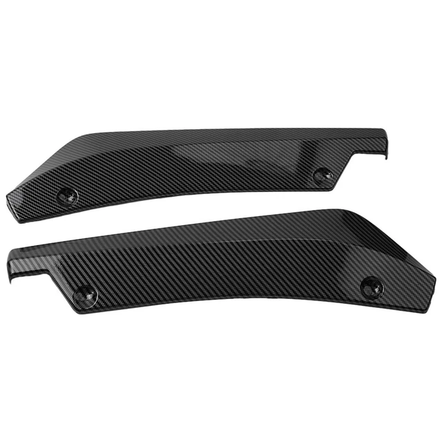 Carbon Fiber Rear Bumper Lip Diffuser Splitter Canards for a Sporty Look