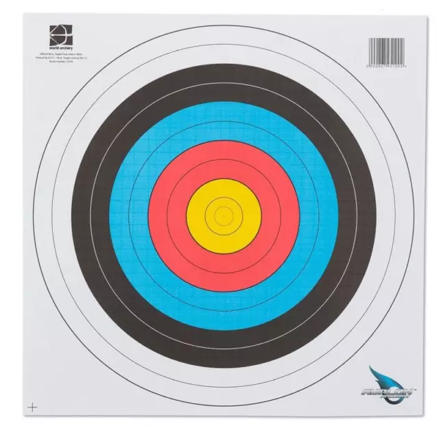 Archery Heavy Duty Fita Approved Paper Target Set 40Cm X 40Cm - 12Pk