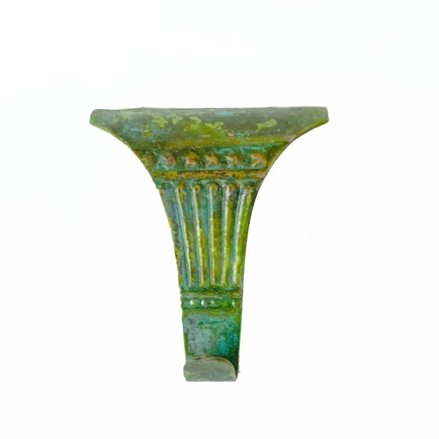 Victorian Picture Hook Vintage Aged Tiffany Green