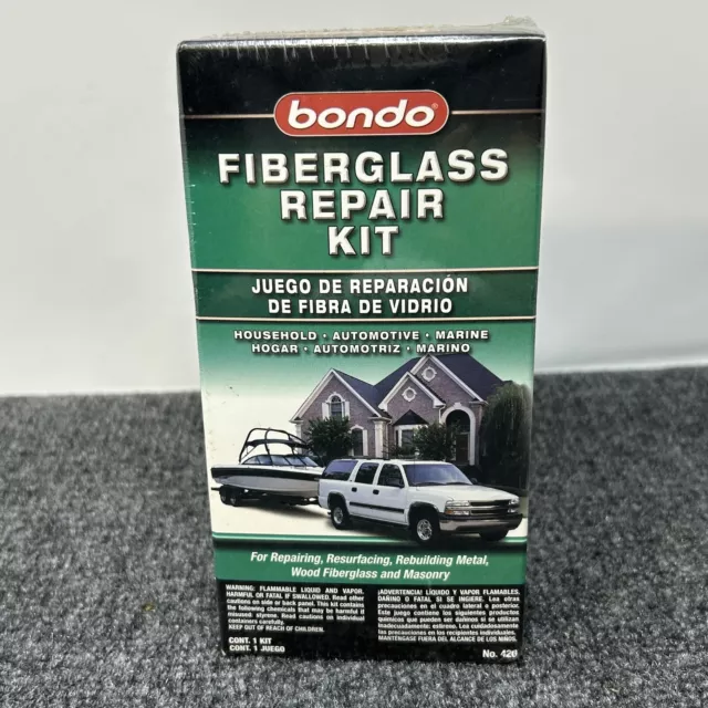 Bondo No.420 Fiberglass Repair Kit New/Sealed