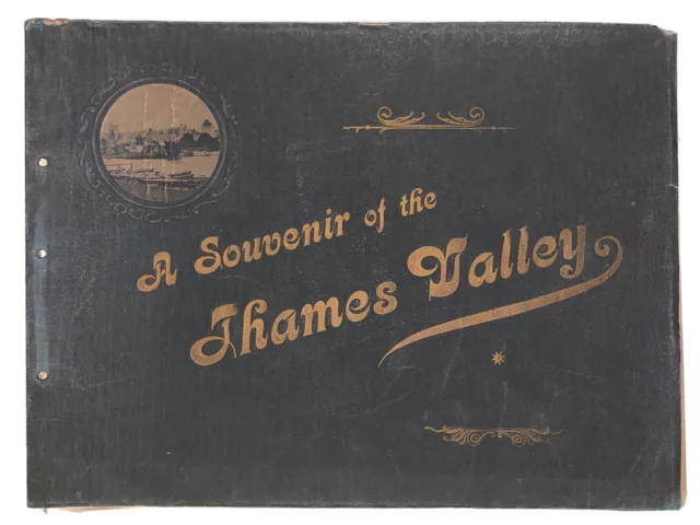 C.1900 , Photographic Vista Álbum De Thames Valley, Dainty Serie, Se Inglaterra
