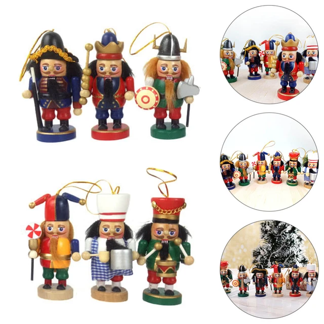 Schiaccianoci legno decorazione albero di Natale albero di Natale dropshipping