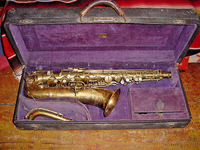 para Repuestos * Cg Conn Elkhart saxofón C Melody #132XXX 