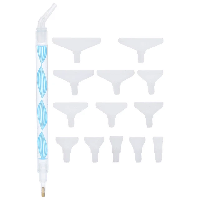 künstlerisches Diamantstift Diamant Zeichnung Punkt Diamant Stift Nail-Art-Set B