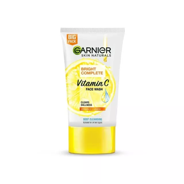 Garnier Skin Naturals Bright Complete Vitamin C Face Wash - Vitamin C Face Wash