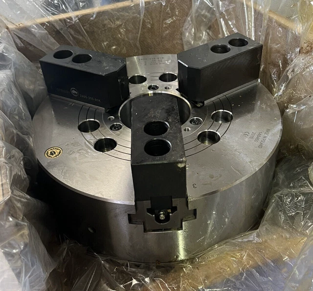Bison 2405-315-91K Power Chuck With Through-Hole 7-781-1200