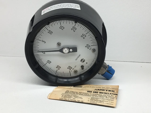 New! Ametek 02402 Gauge (#4725)