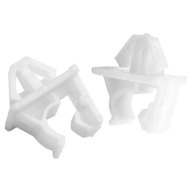 Clips 90672SNB003 Clip-On Kunststoff Weiß 10pcs 90672-SNB-003 90672-SNB-901