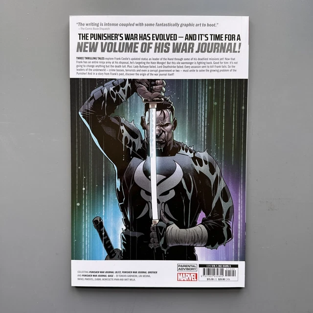 Punisher War Journal TPB Gronbekk Marvel NEW 2023 Graphic Novel Trade 2