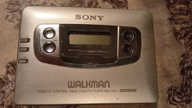 Walkman SONY Wm-sxf10 Totalmente parado. leia descriçao. - Aparelhos de