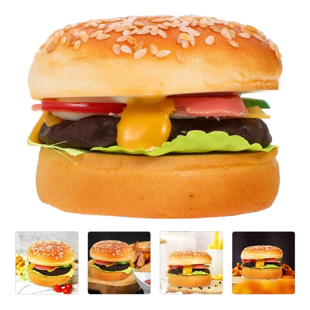 Pane artificiale simulazione manzo hamburger palloncini decorazione modello
