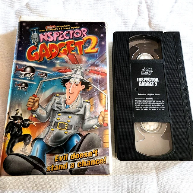 INSPECTOR GADGET 2 (VHS, 1986) RARE Cartoon - BUY 2 GET 1 FREE! £10.97