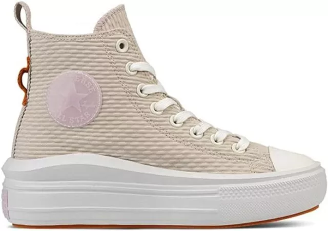 Converse Chuck Taylor All Star Move Basket Femme Crème