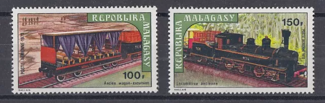 Railway - Locomotives Madagascar 689 - 90 (MNH)