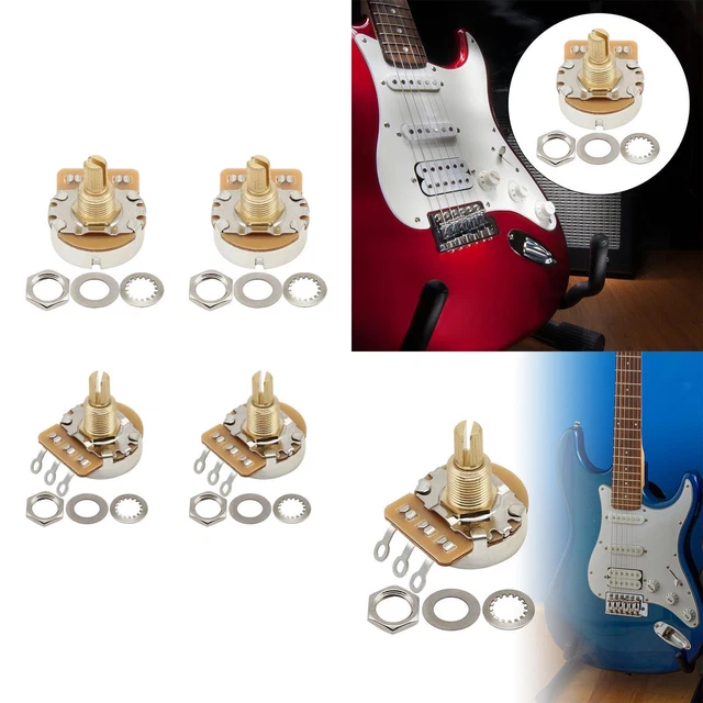Mini potentiomètre de tonalité avec interrupteur pour guitare électrique