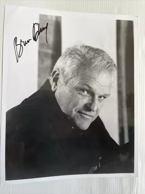 Film Star Autograph 10x8  Brian Dennehy   Good Condition