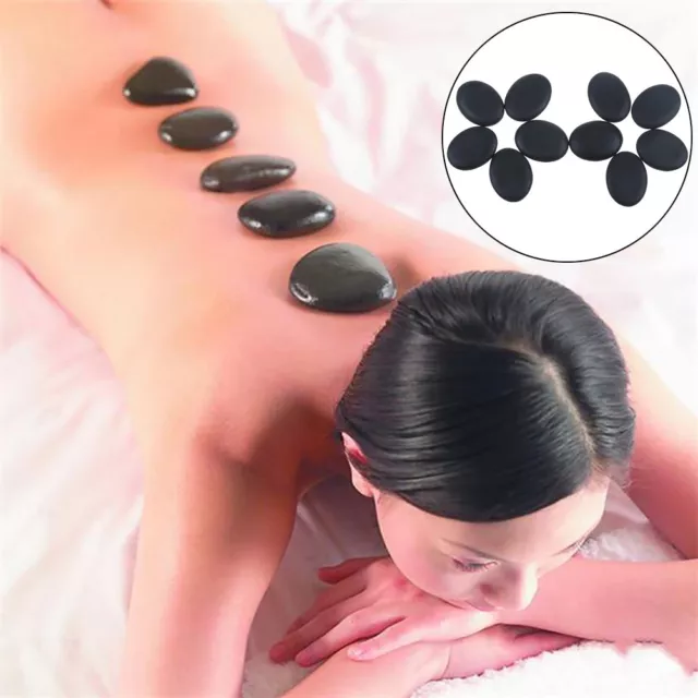 Spa rock basalt stone beauty stones massage lava natural stone body pain rel~m'