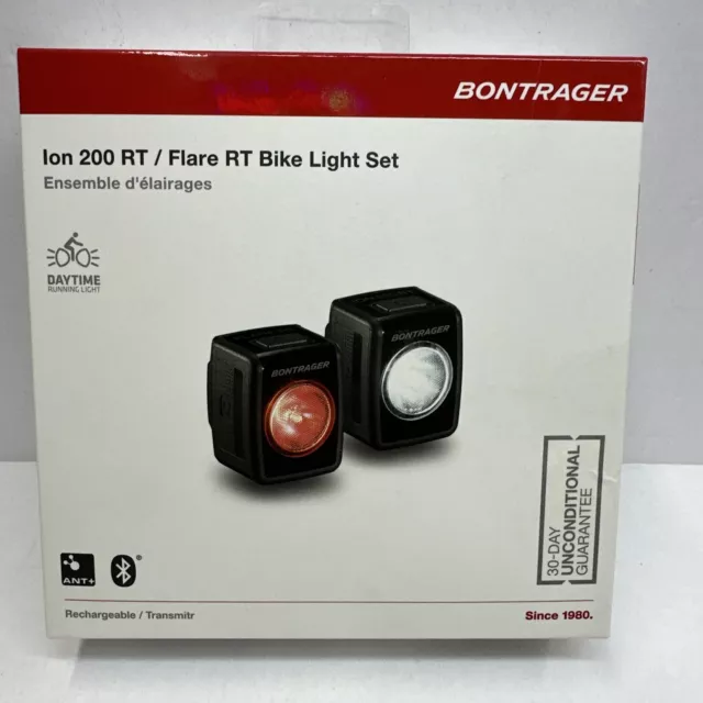 Bontrager Ion 200 RT / Flare RT Bike Light Set- 553854 Brand New!!