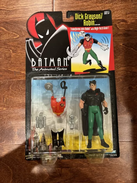 Kenner Batman The Animated Series Dick Grayson Robin Action Figure 1993 Vintage