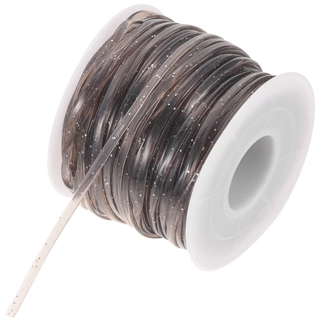 Geflochtenes Seil Zopfzubehör Nylonschnur DIY-Thread Dark Grey PVC