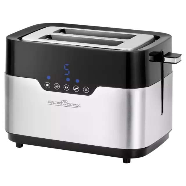 ProfiCook Toaster PC-TA 1170 edelstahl, Sensor Touch, Wide Slot, NEU