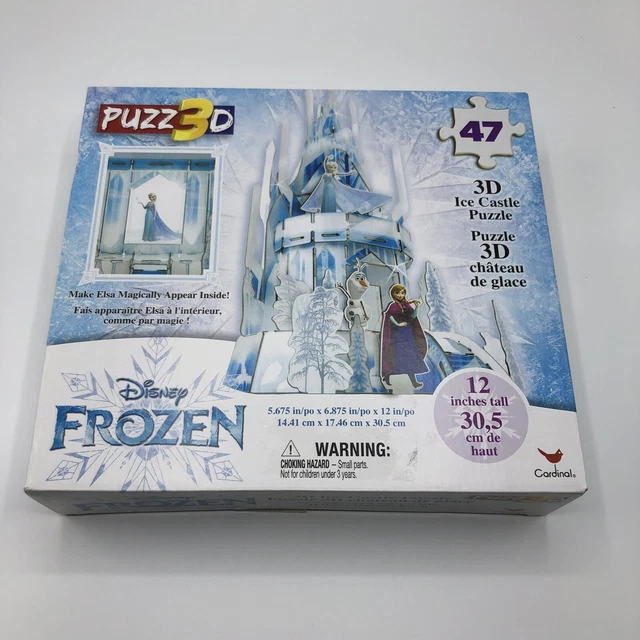 DISNEY FROZEN/ FROZEN 2 Elsa’s Ice Castle 3D Puzzle PUZZ3D 10.50