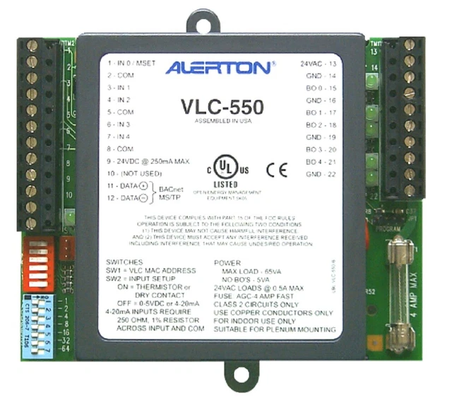ALERTON HONEYWELL VLC550 PLC Programmable Logic Controller for HVAC Equipment 472.96 PicClick AU