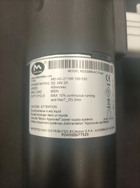 Moteur Pour Canapé Relax électrique Motion MO-AC-4102-130-119 – Reconditionné
