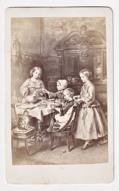 Dauphin of France Louis XVII Portrait Old CDV photo Neurdein 1870