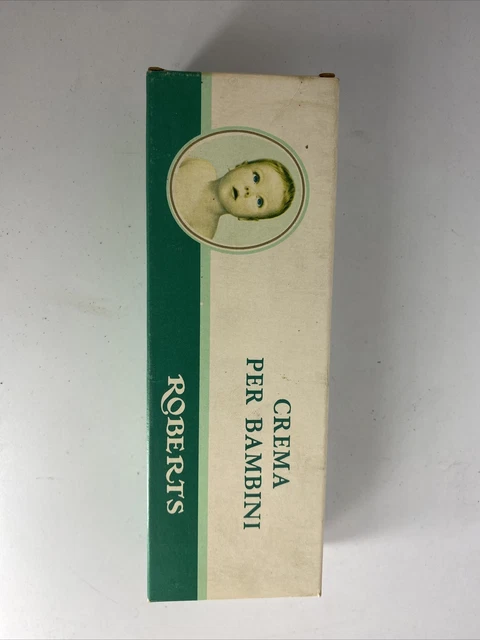 Crema  per bambini ROBERTS Vintage nuovo (pieno) - ANNI 70/80 rarissima